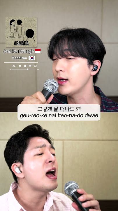 [Shorts] ‘Asal Kau Bahagia’(ID&KOR Ver) - ‘Armada’ by HoonDoo🇰🇷
