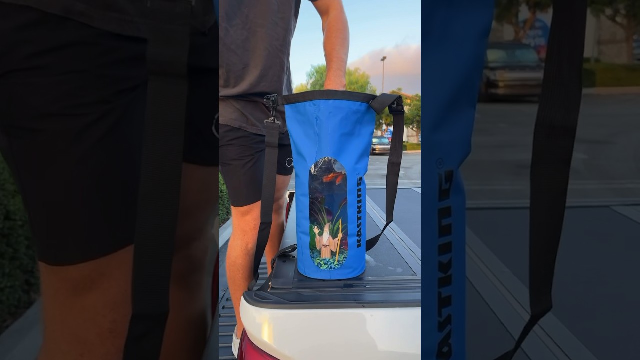 I Literally took my pet Goldfish for a walk!👀🐠