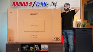 Sony Bravia 5 Xr55A 4K Mini-Led Google Tv 2025 With Ps5 Gaming - Feature Packed
