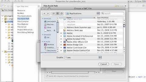 Compile Flash Player 10 Projects with Flex