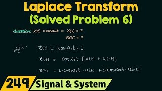 Laplace Transform (Solved Problem 6)