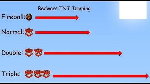 How to Single, Double, and Triple TNT Jump in Bedwars!!