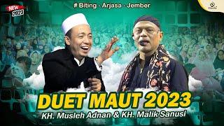 Duet maut !! Selama 33 Tahun baru Kali ini KH. Musleh & KH. Malik dipertemukan sepanggung