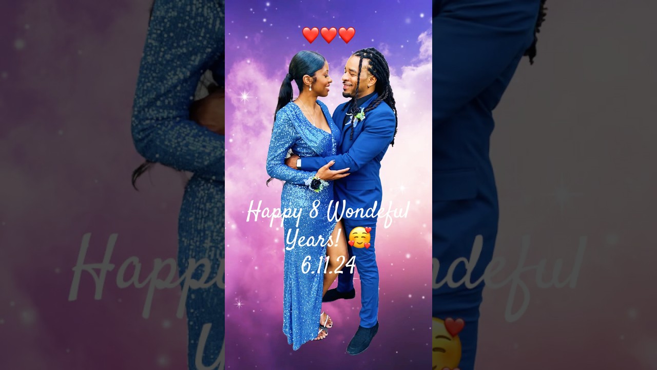 Celebrating 8 Years of Marriage At Our Adult Prom 