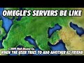 A meme about Omegle's servers