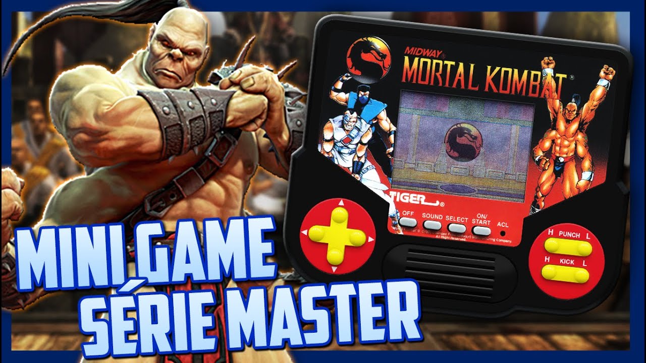 Mini Game Tectoy Tiger Mortal Kombat Anos 90 Excelente Estado Anos 90 -  Escorrega o Preço