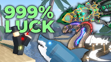 Using The TRYHARD ROD to Catch EVERY BOSS POSSIBLE in FISCH!