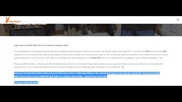 bulk sms service in Kolhapur