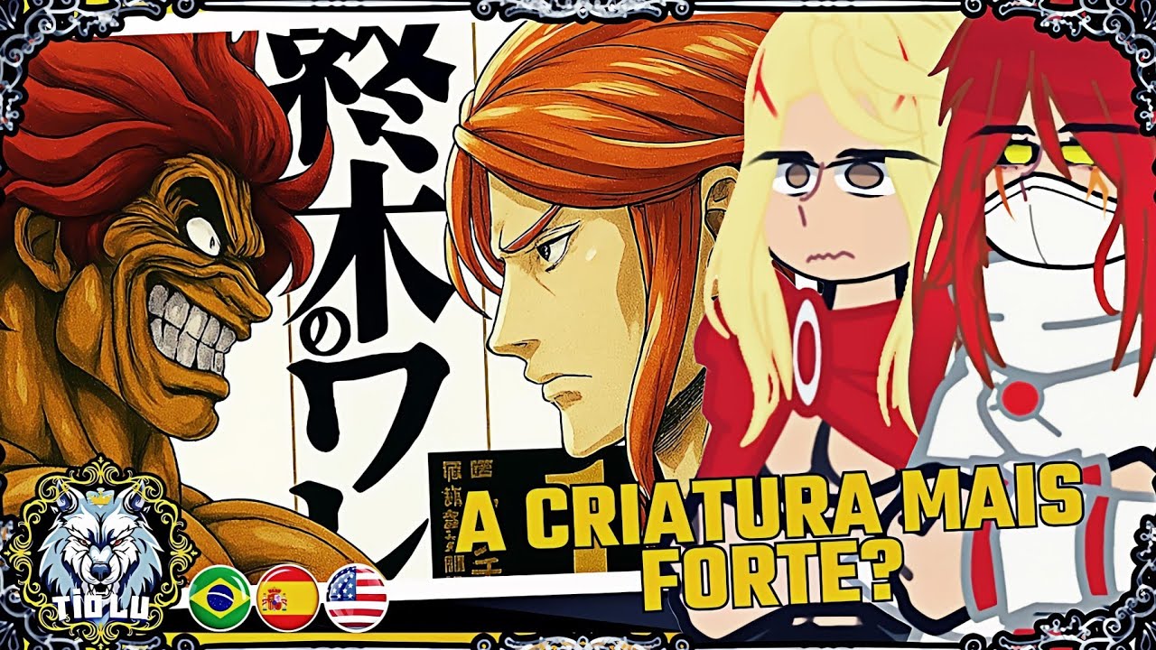 [🇧🇷🇪🇸🇺🇸GC] Gods SNV react: ♪ Yujiro Hanma | Demon Back | AniRap (AU)