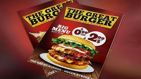 how to make burger menu using corel draw
