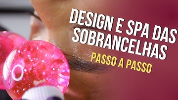 DESIGN + SPA DAS SOBRANCELHAS PASSO A PASSO | Eyebrows Shapes | Eyebrow Threading
