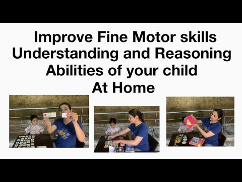 अपने बच्चे की बैठने की सहनशीलता और समझ में सुधार करें || Fine motor skills ||Sitting Tolerance