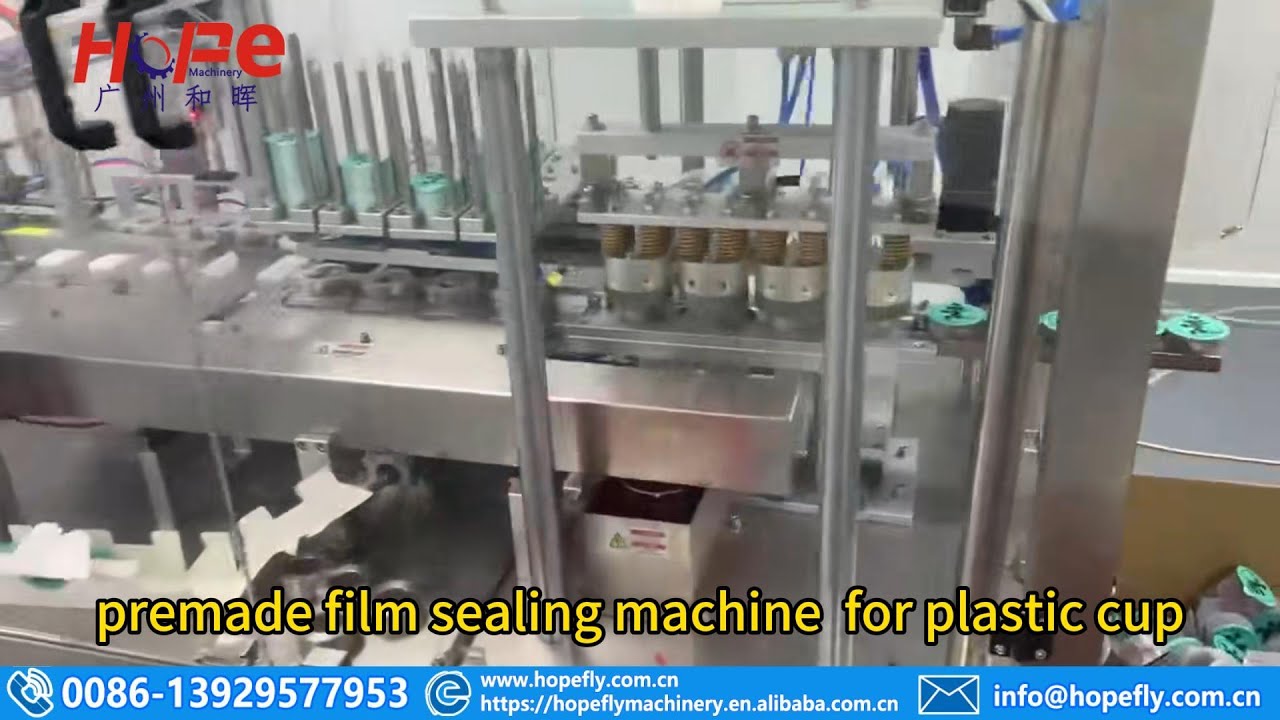 permade film sealing machine for plastic cup