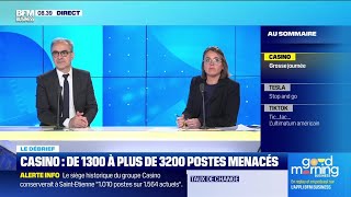 Le débrief : Casino, de 1 300 à plus de 3 200 postes menacés