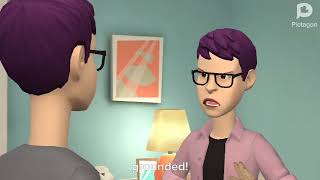 Classic Plotagon Grounded gets Grounded for nothing