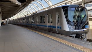 【4K/60 fps】　小田急　5000形（2代目）　経堂駅　発車