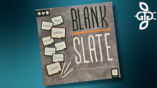 How To Play Blank Slate