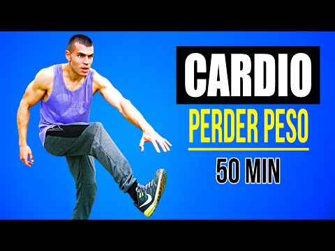 Rutina CARDIO EN CASA 50 MINUTOS para QUEMAR GRASA 🔥 CARDIO INTENSO 50 MINUTOS para ADELGAZAR RÁPIDO