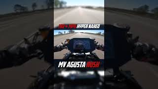 194MPH 2021 MV Agusta Rush Hyper Naked with BT Moto #mvagusta