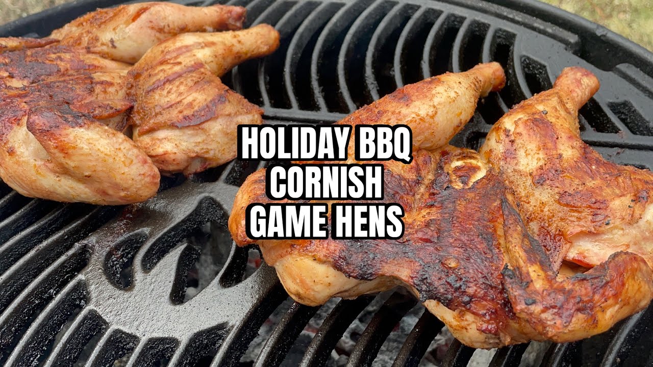 Charcoal-Grilled Cornish Game Hens — watch on YouTube