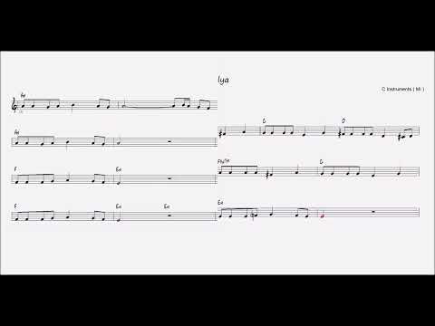 Nota Akor Eşlik - Eftelya - C Instruments