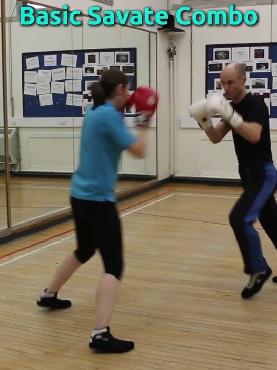 Basic Savate combo #martialarts #savate #boxefrancaise