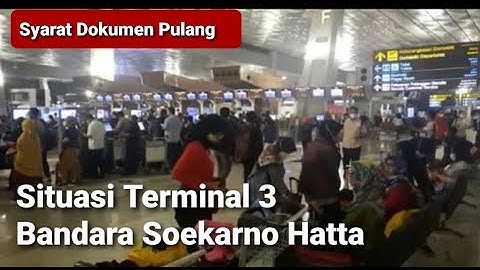 INFORMASI PENERBANGAN KEDATANGAN INTERNASIONAL TERMINAL 3 BANDARA SOEKARNO HATTA, 30 SEPT 2021