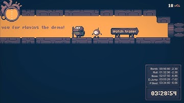 Haiku the Robot Demo Speedrun Competition - Any%/100% Speedruns