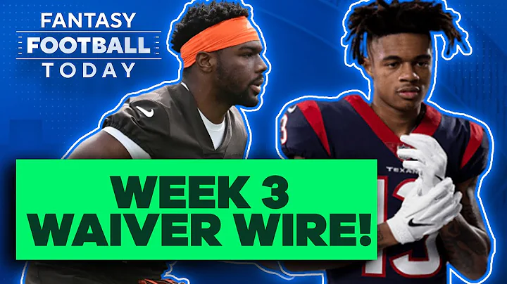 Week 3 Waiver Wire: Streamers, Injury Replacements, and Sleepers! | 2023 Fantasy Football Advice