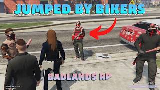 Jumped by Bikers in Mirror Park?! 🫢 GTA V Roleplay 🎬 Badlands RP