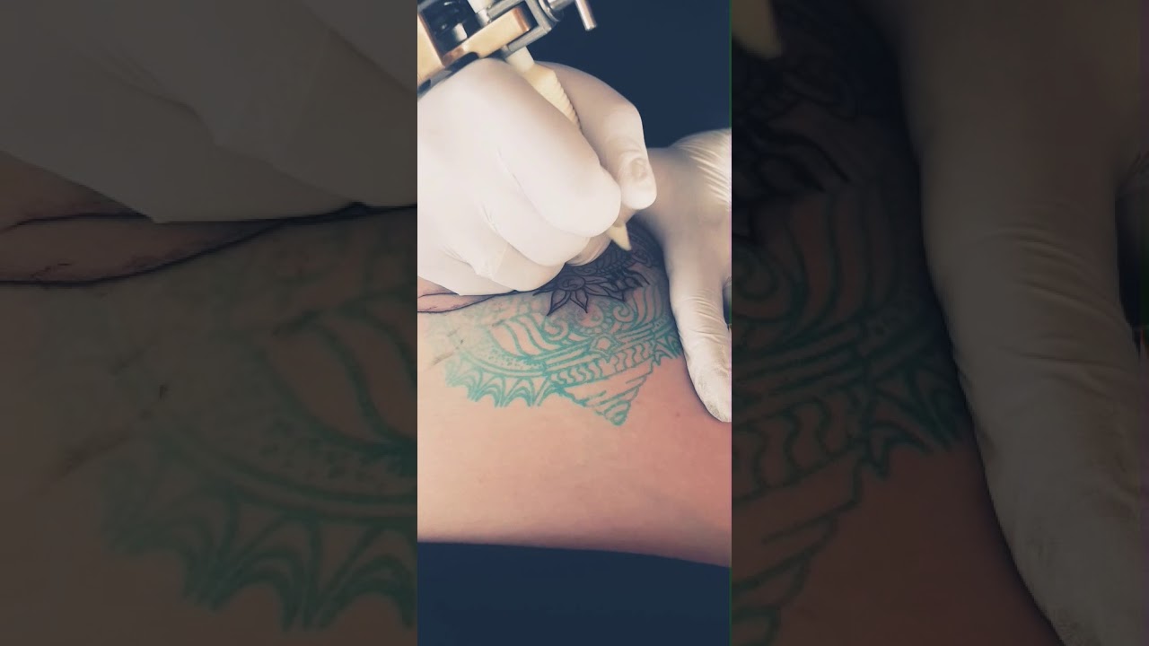 Tatouage Cuisse Femme Part Dolly Youtube