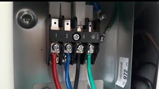 Daikin inverter split type wiring installation indoor to outdoor #basic #tutorial