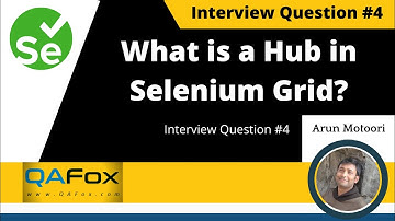 What is a Hub in Selenium Grid? (Interview Question #4)