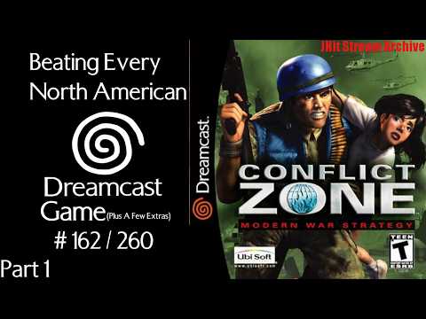 Conflict Zone Part 1 | Dreamcast Game 162 / 260