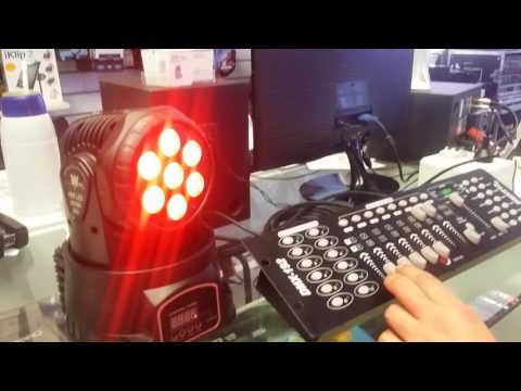 COMO PROGRAMAR LUCES DMX | CABEZALES MOVILES | TUTORIAL