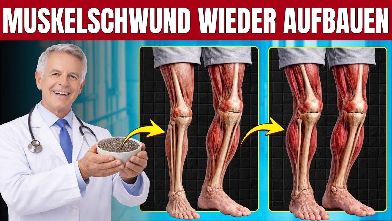 Der beste Samen zur Stärkung der Beinkraft bei Älteren gegen Sarkopenie im Alter !