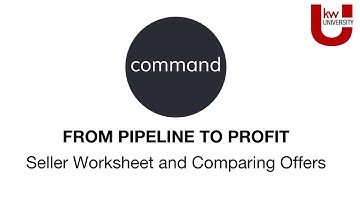Seller Worksheet and Comparing Offers | From Pipeline to Profit