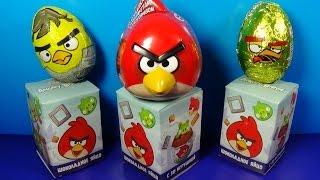 Angry Birds Surprise Eggs! Unboxing 6 Eggs Surprise With Toys Angry Birds For Kids Mymilliontv