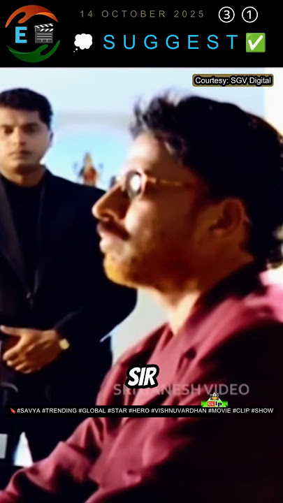③①Mark Anthony’s 🥨 Twist From Bad News to #cm#englishmovieclipshow#by#global#star#hero#vishnuvardhan