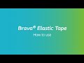 Brava elastic tape  how to use  ostomy products  coloplast india
