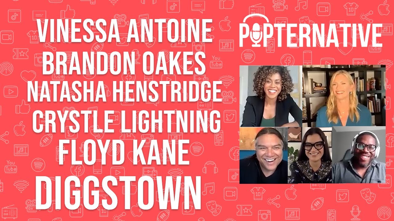 Vinessa Antoine, Natasha Henstridge, Brandon Oakes, Crystle Lightning, Floyd Kane- Diggstown on CBC