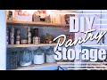 DIY PANTRY | MONDAY MOTIVATION | CLEAN AND ORGANIZE WITH ME | JESS DAUGHTRY