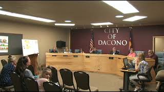 Dacono City Council Mtg. - July 24, 2017