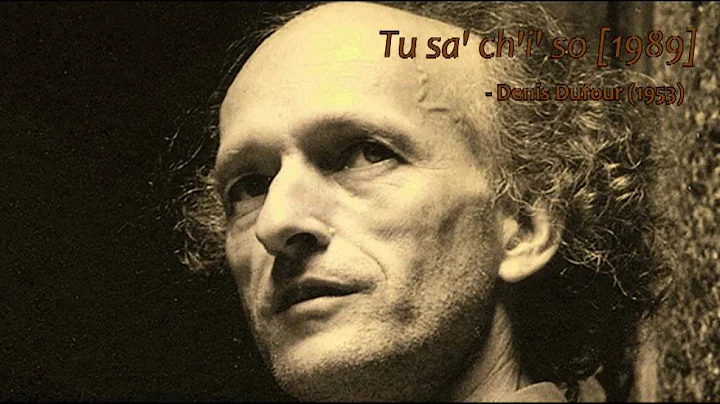 Denis Dufour - Tu sa' ch'i' so [1989]