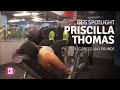 Leg press   ggs spotlight priscilla thomas 643 lb  leg press