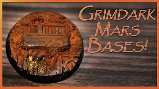Throw away your technical paints! How to make Mars bases using Pigments