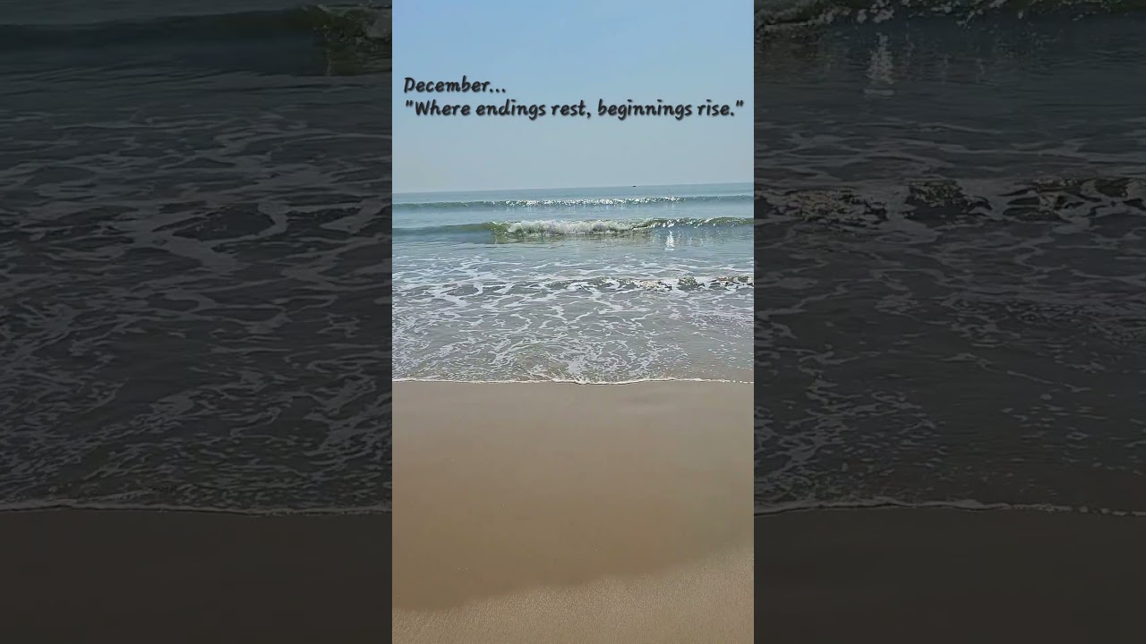 December: A chapter of endings and beginnings #shorts #shortscontent #ytshorts