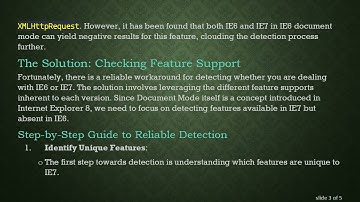 How to Reliably Detect IE7 in IE6 Document Mode