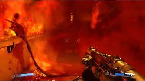 DOOM -  Revenants fire hall and Nest,  plus World fall