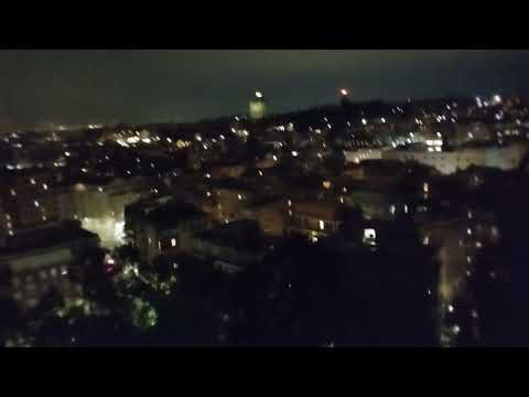 Top View City Rome at night #rome #travel #shorts